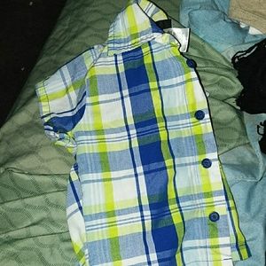 Toddlers boys button down